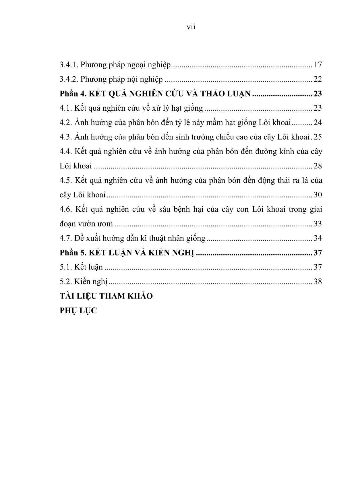 Khóa luận Nghiên cứu ảnh hưởng của hỗn hợp ruột bầu đến sinh trưởng của cây con Lôi khoai (Gymnocladus angustifolia (Gagn.) J.E. Vid.) trong giai đoạn vườn ươm tại trường Đại học Nông Lâm Thái Nguyên trang 9