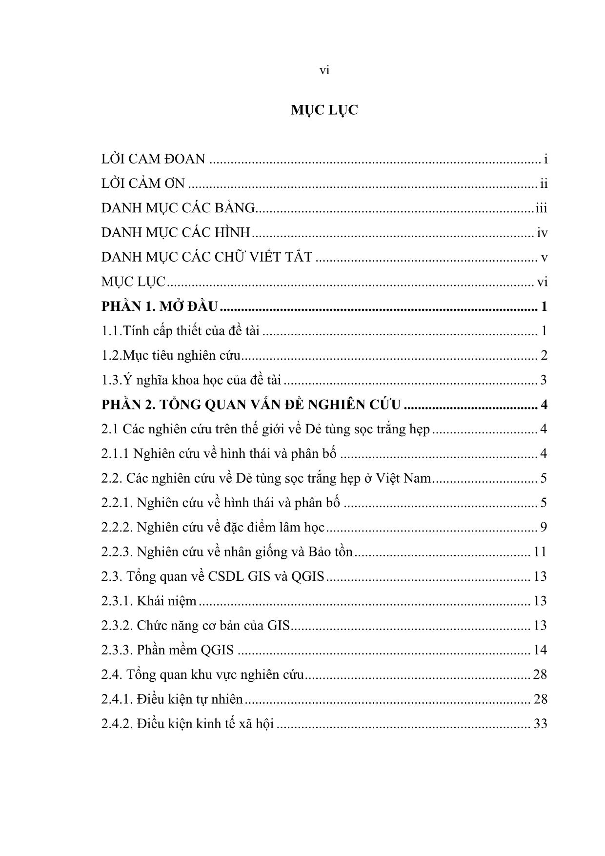 Khóa luận Nghiên cứu cấu trúc và đặc điểm phân bố loài Dẻ tùng sọc trắng hẹp (Amentotaxus argotaenia (Hance) Pilg) tại vườn quốc gia Xuân Sơn, tỉnh Phú Thọ trang 8