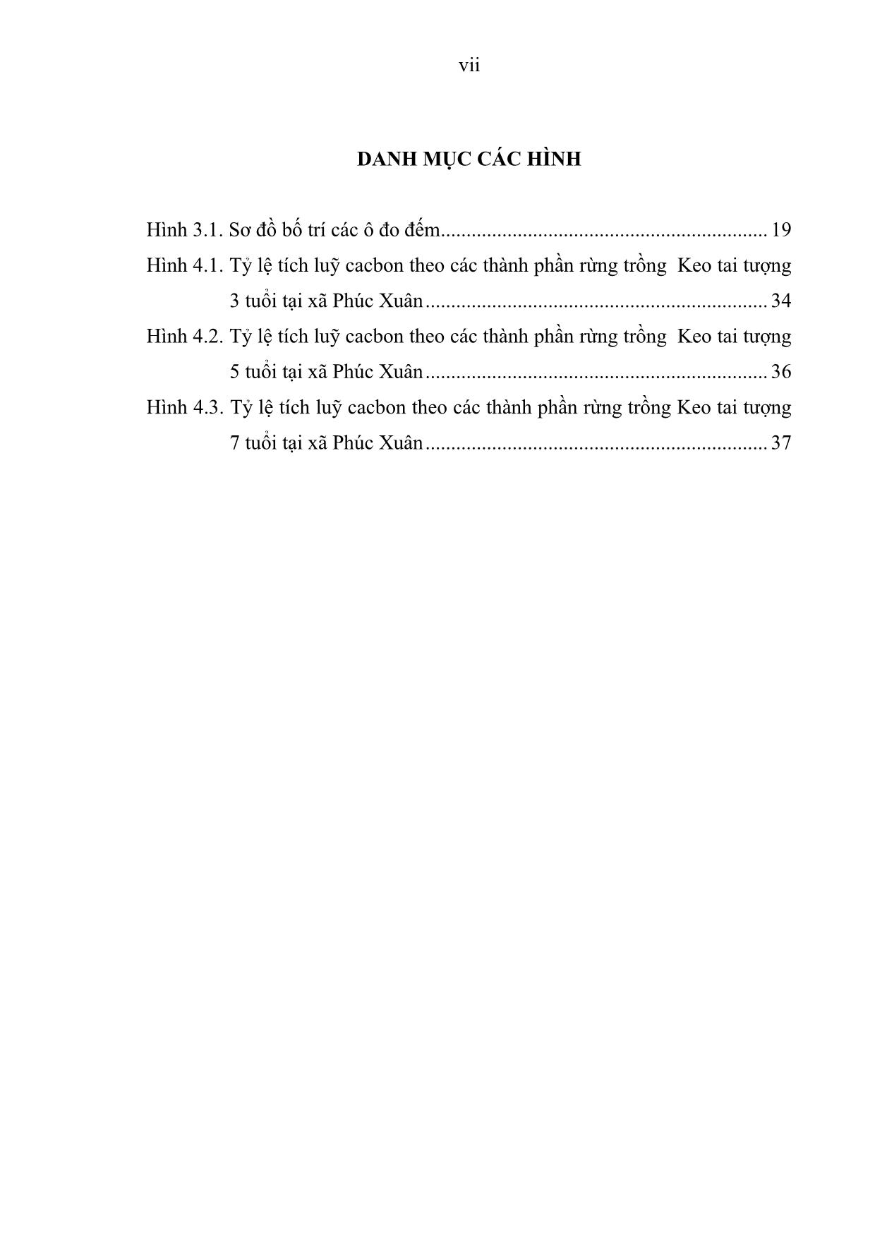 Khóa luận Nghiên cứu xác định tích luỹ cacbon của rừng trồng Keo tai tượng (Acacia mangium) trên địa bàn xã Phúc Xuân - Thành phố Thái Nguyên trang 9