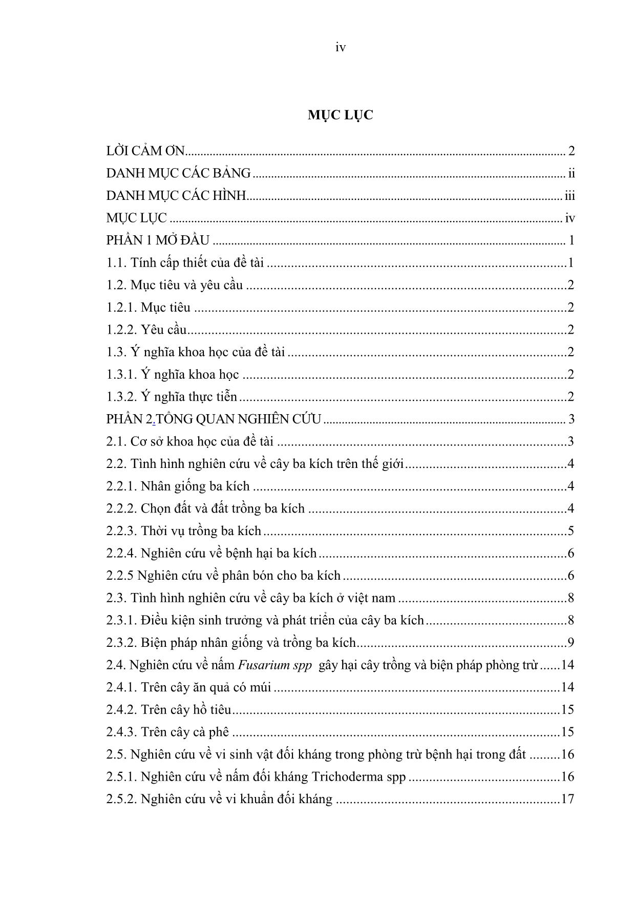 Khóa luận Nghiên cứu một số biện pháp kỹ thuật đối với bệnh vàng lá thối rễ cây ba kích tại tỉnh Quảng Ninh trang 6