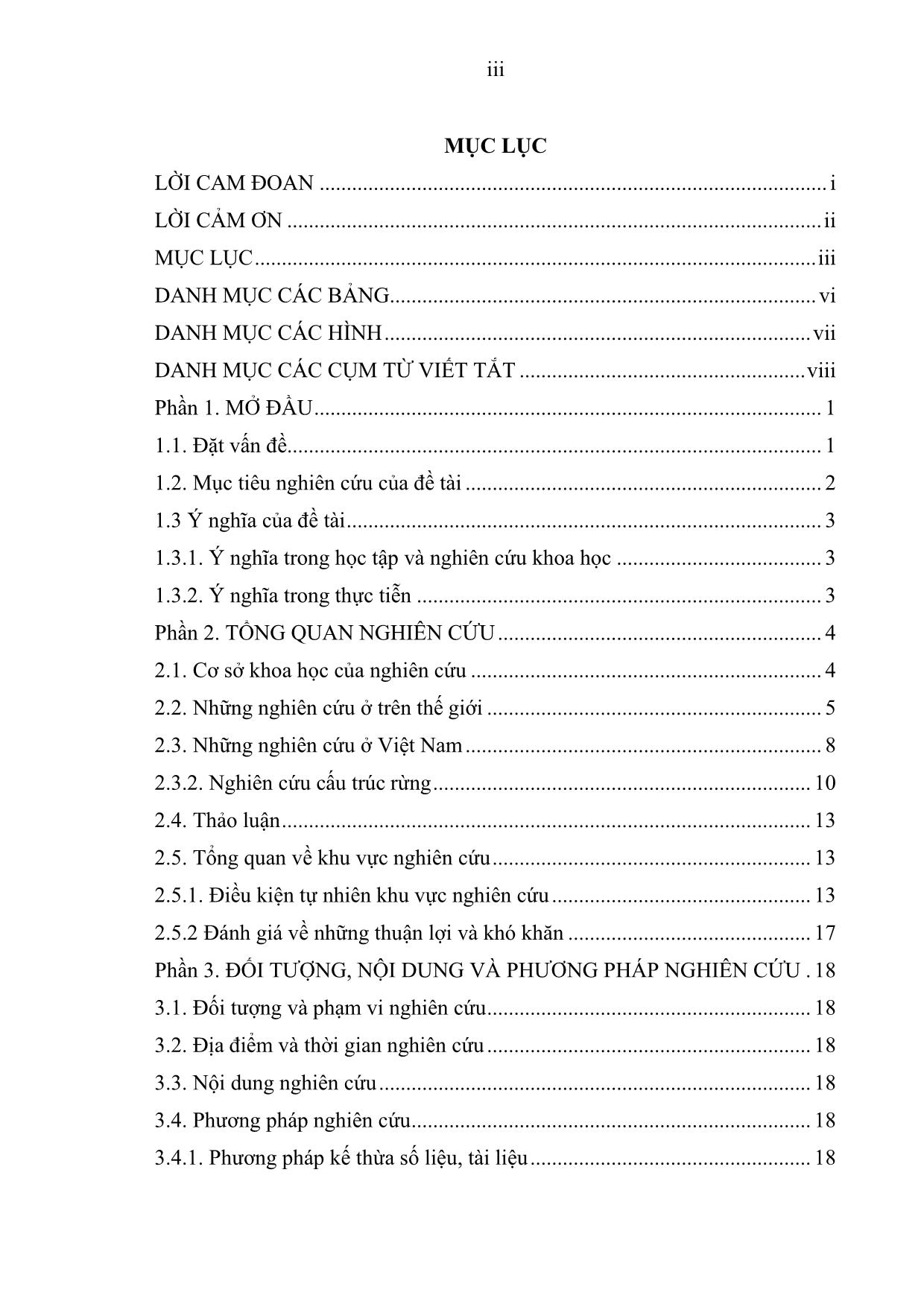 Khóa luận Nghiên cứu một số đặc điểm lâm học loài cây Nghiến gân ba (Excentrodendron tonkinensis) tại xã Thần Sa, huyện Võ Nhai, tỉnh Thái Nguyên trang 5