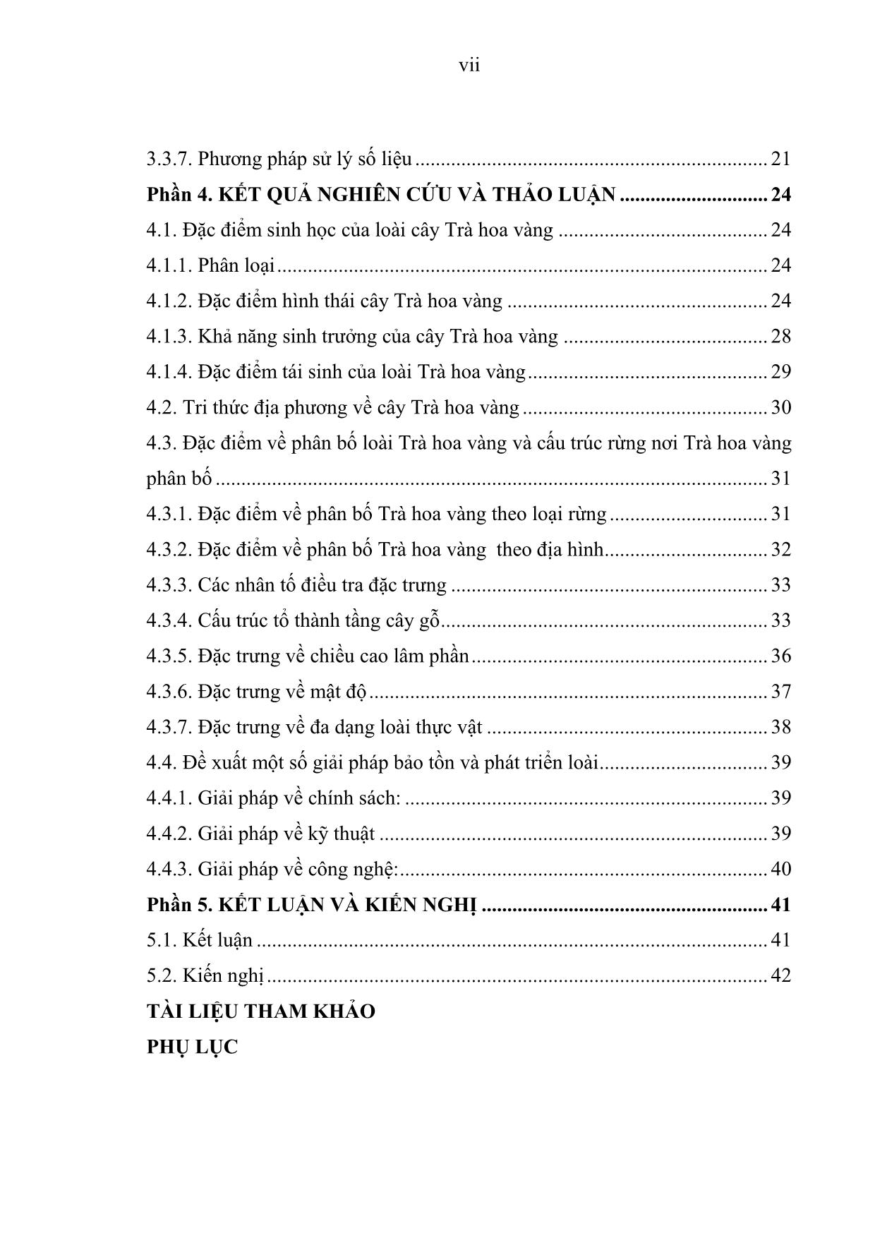 Khóa luận Nghiên cứu một số đặc điểm sinh học và tri thức địa phương về cây Trà hoa vàng (Camellia ssp) tại xã Dương Phong, huyện Bạch Thông, tỉnh Bắc Kạn trang 9