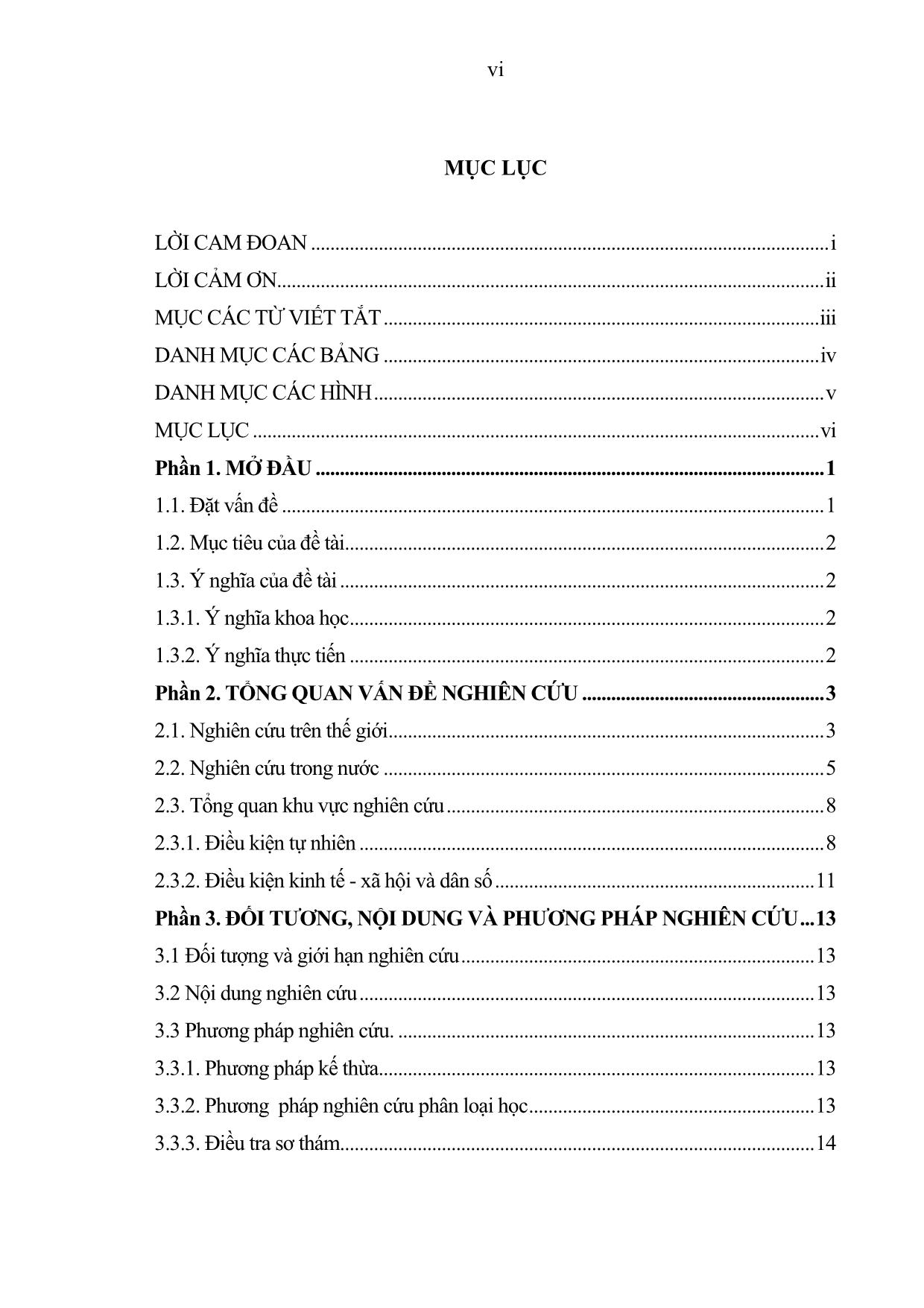 Khóa luận Nghiên cứu một số đặc điểm sinh học và tri thức địa phương về cây Trà hoa vàng (Camellia ssp) tại xã Mỹ Phương, huyện Ba Bể, tỉnh Bắc Kạn trang 8