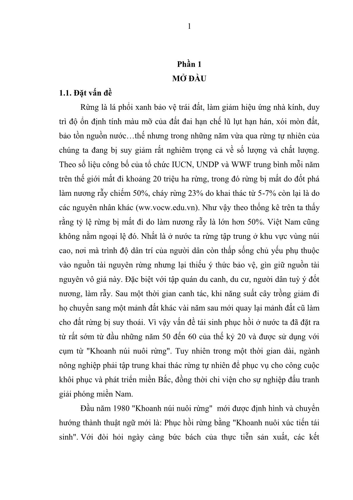 Khóa luận Nghiên cứu một số đặc điểm tái sinh tự nhiên lâm phần có loài cây Nghiến gân ba (Excentrodendron tonkinensis) tại xã Thần Sa, huyện Võ Nhai, tỉnh Thái Nguyên trang 10