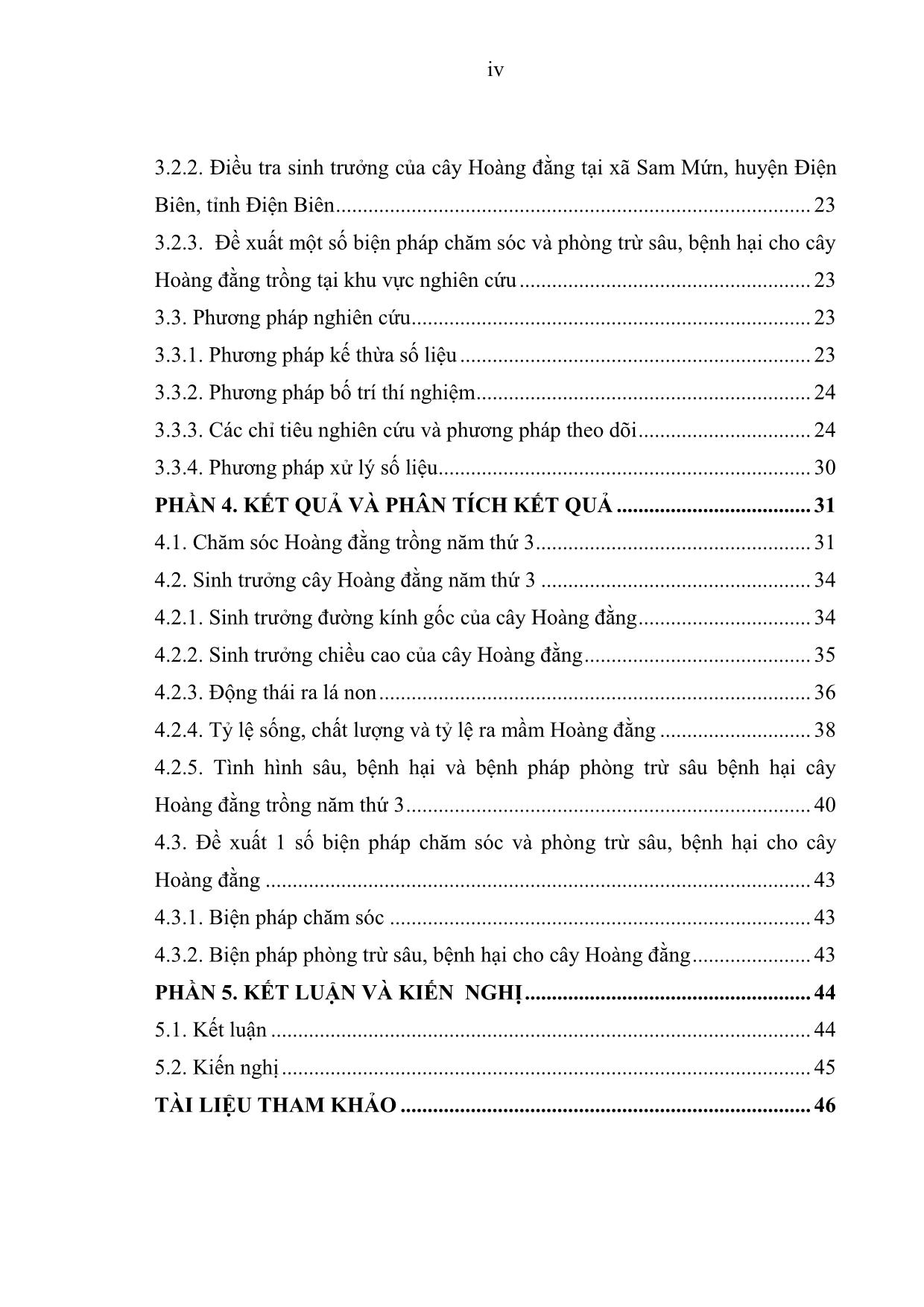 Khóa luận Nghiên cứu sinh trưởng của cây Hoàng đằng (Fibraurea tinctoria Lour) tuổi 3 tại xã Sam Mứn, huyện Điện Biên, tỉnh Điện Biên trang 6