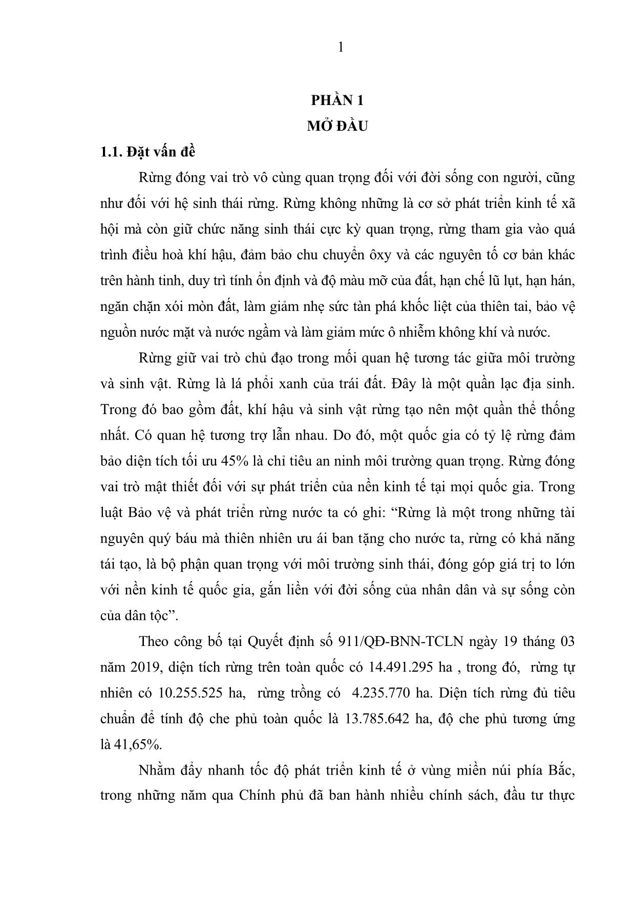 Báo cáo Nghiên cứu tuổi thành thục số lượng và thành thục kinh tế của rừng trồng keo tai tượng tại xã Phúc Trìu, Thái nguyên trang 10