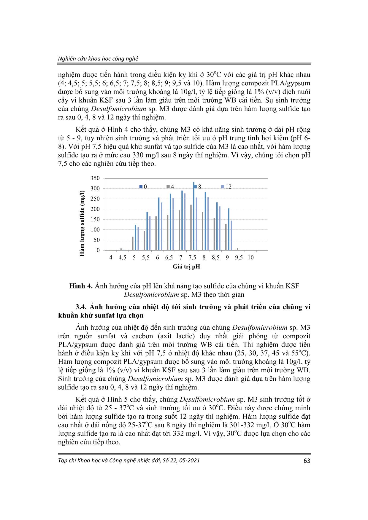 Nghiên cứu khả năng phân hủy vật liệu compozit axit polylactic/gypsum phế thải của chủng vi khuẩn khử sunfat biển trang 7