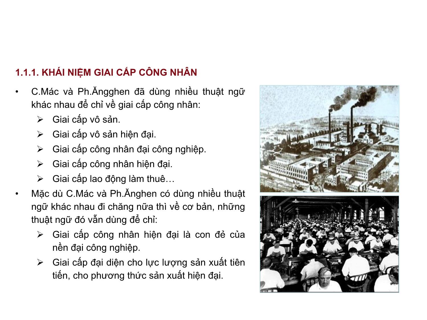 Bài giảng Những nguyên lý cơ bản của chủ nghĩa Mác-Lênin - Bài 7: Sứ mệnh lịch sử của giai cấp công nhân và cách mạng xã hội chủ nghĩa - Nguyễn Văn Thuân trang 7