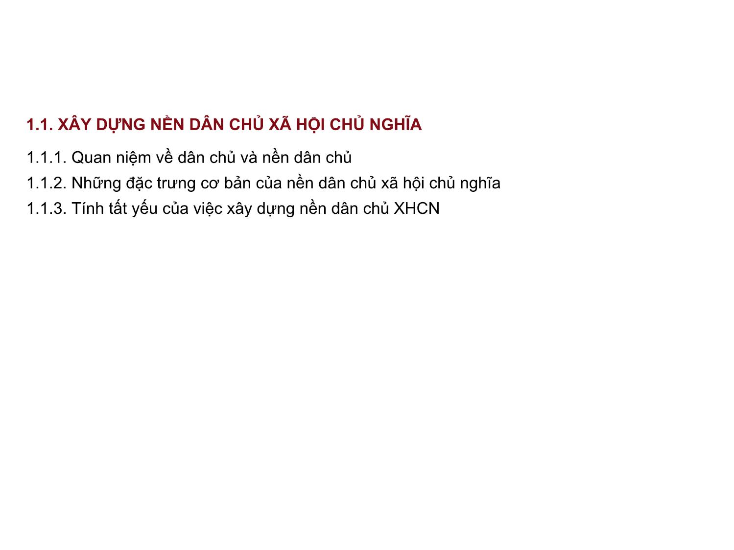 Bài giảng Những nguyên lý cơ bản của chủ nghĩa Mác-Lênin - Bài 8: Những vấn đề chính trị - xã hội có tính quy luật trong tiến trình cách mạng xã hội chủ nghĩa - Nguyễn Văn Thuân trang 6