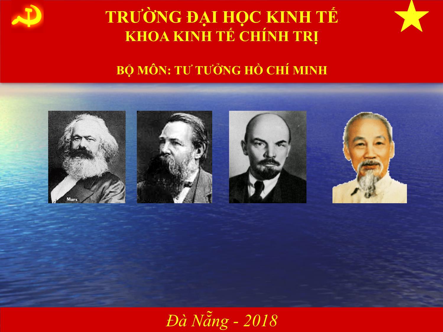 Bài giảng Tư tưởng Hồ Chí Minh - Chương 6: Tư tưởng Hồ Chí Minh về dân chủ và xây dựng nhà nước của dân, do dân, vì dân - Lê Thị Ngọc Hoa trang 1