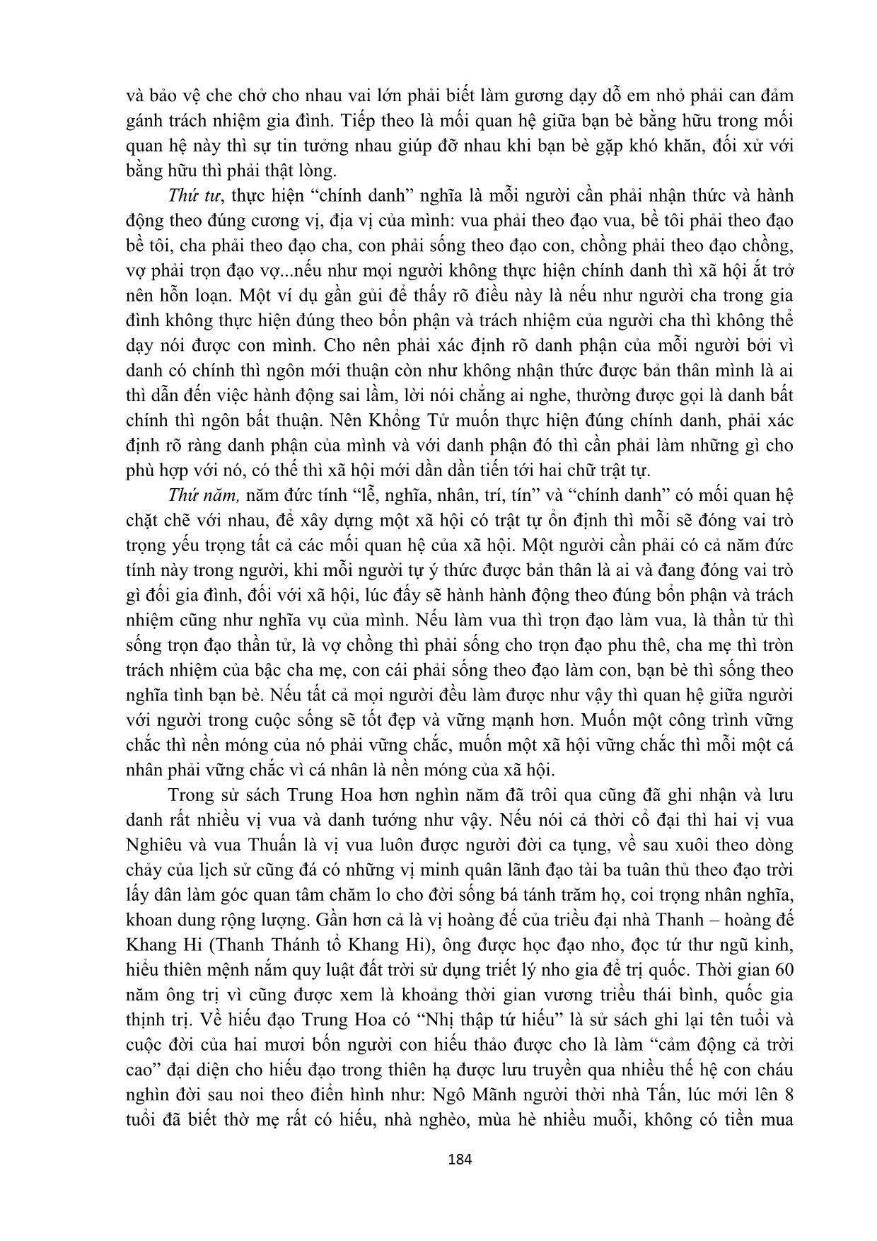 Quan niệm của Khổng Tử về đạo làm người và ý nghĩa hiện thời của nó trang 5