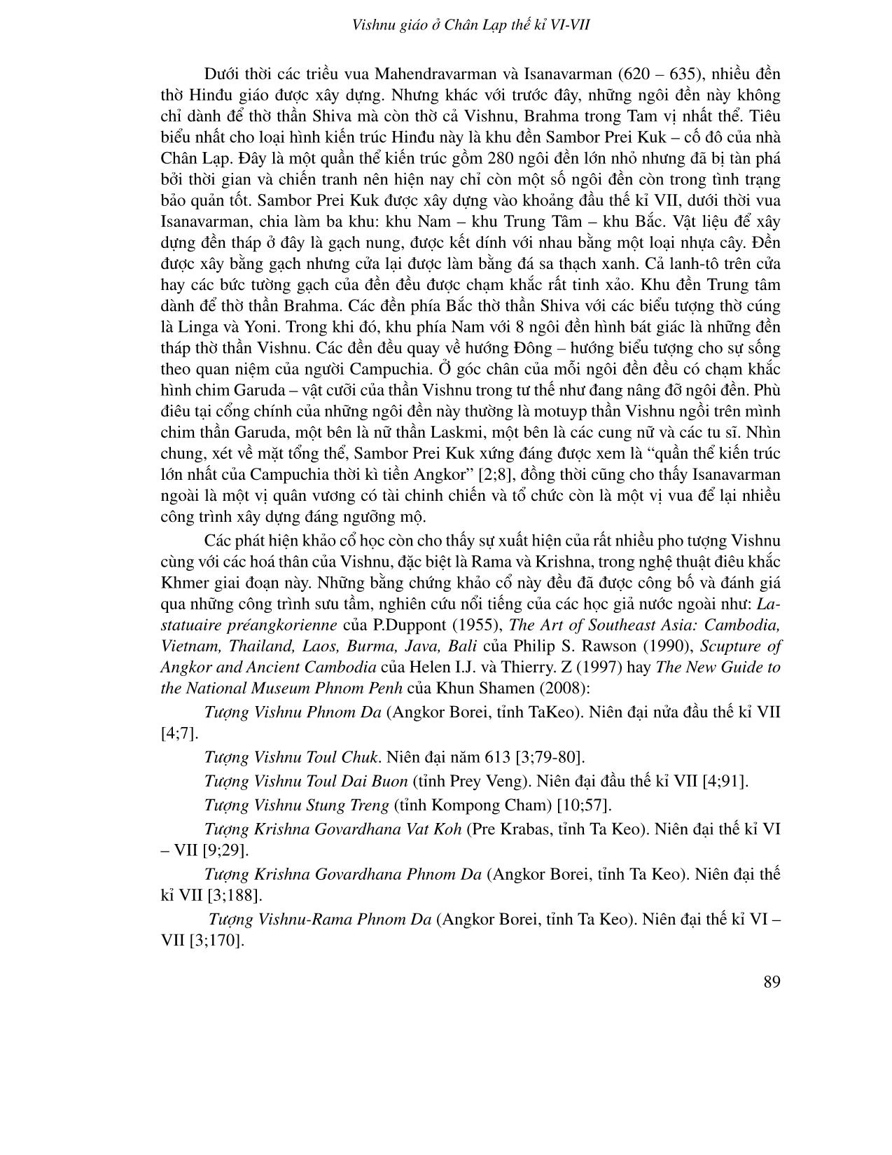 Vishnu giáo ở Chân Lạp thế kỉ VI-VII trang 3