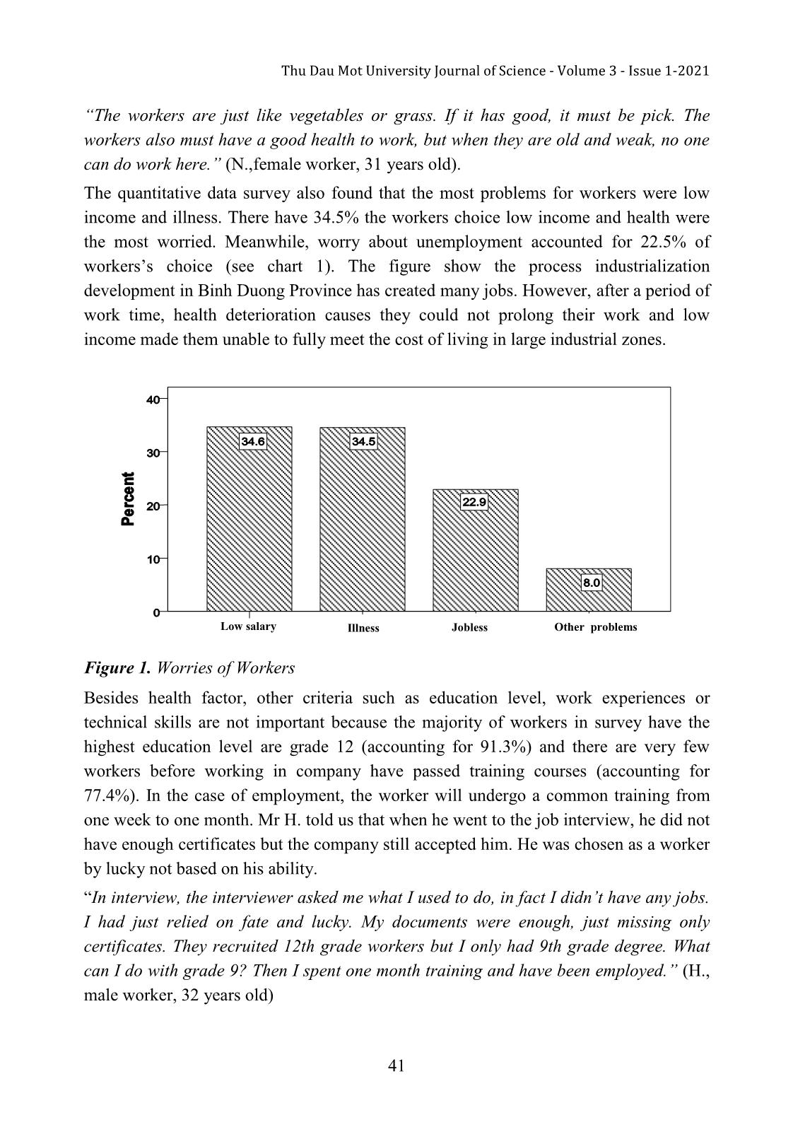 A discourse analysis about career and social status of the Vietnam working class: A case study from Binh Duong province, Vietnam trang 6