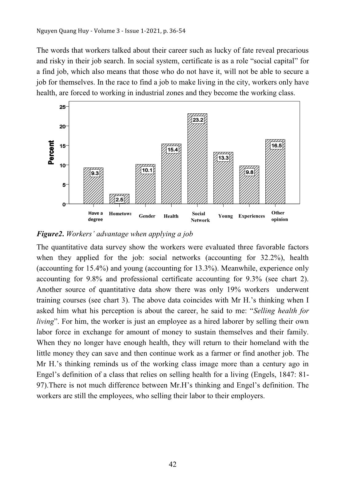 A discourse analysis about career and social status of the Vietnam working class: A case study from Binh Duong province, Vietnam trang 7