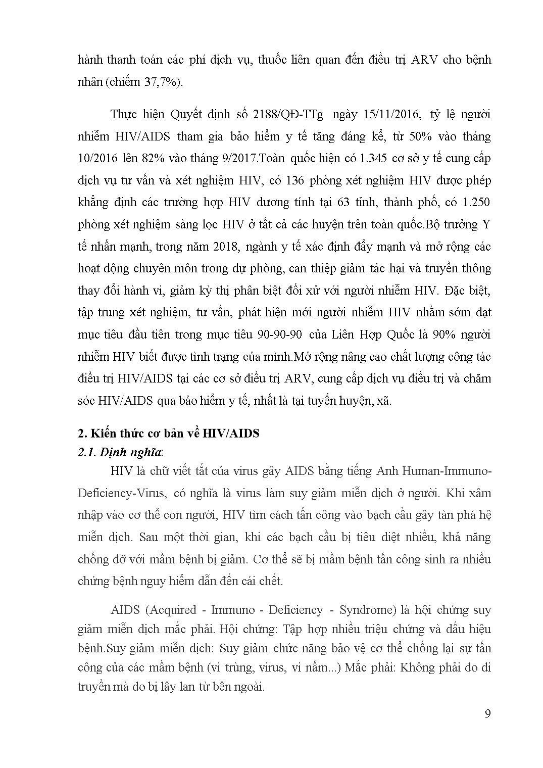 Giáo trình mô đun Công tác xã hội với người có và bị ảnh hưởng bởi HIV/AIDS trang 9