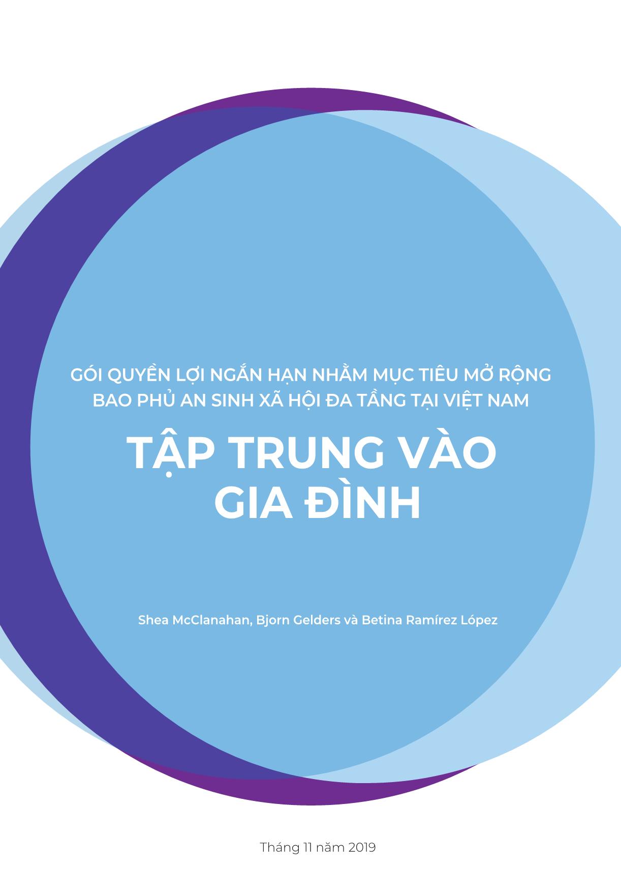 Tài liệu Gói quyền lợi ngắn hạn nhằm mục tiêu mở rộng bao phủ an sinh xã hội đa tầng tại Việt Nam: Tập trung vào gia đình trang 3