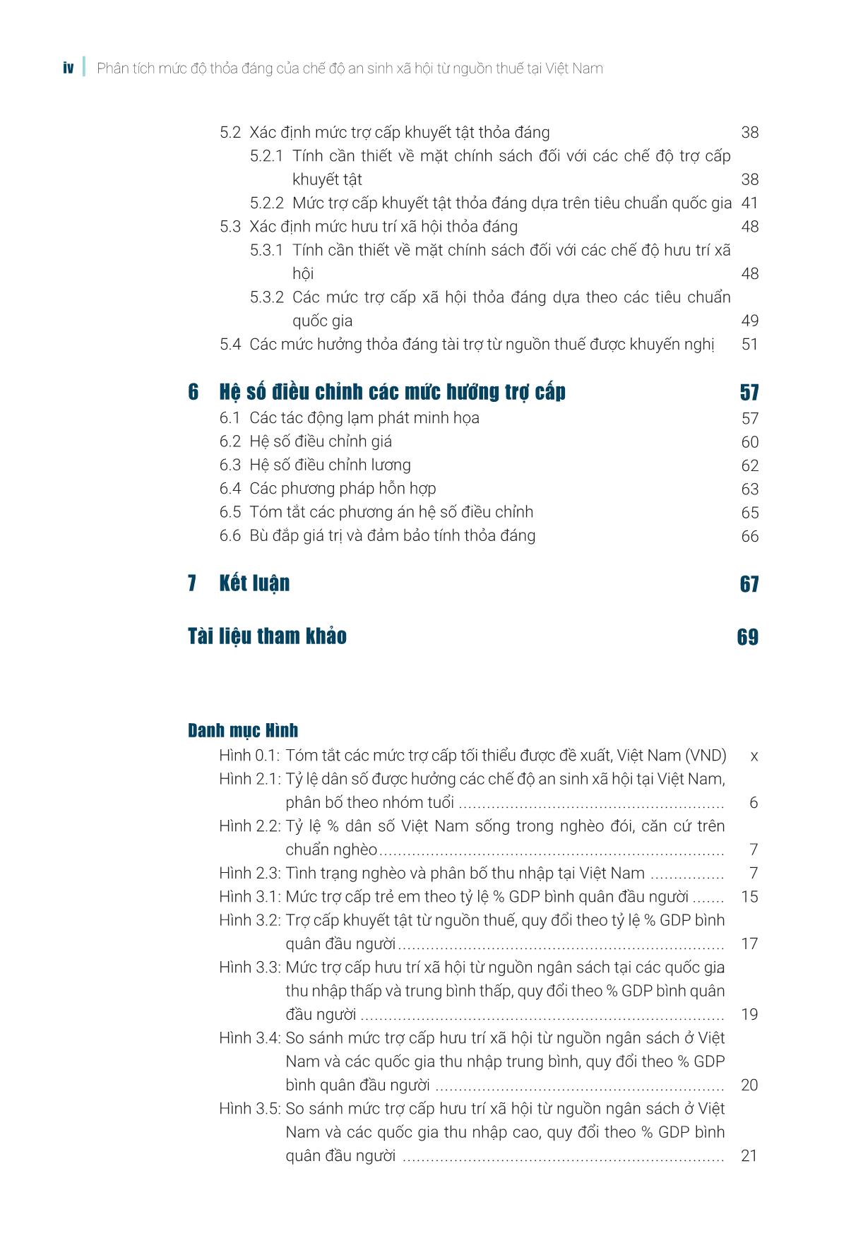 Tài liệu Phân tích mức độ thỏa đáng của chế độ an sinh xã hội từ nguồn thuế tại Việt Nam trang 6