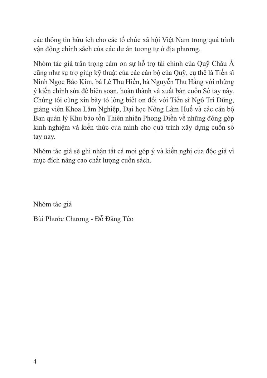 Sổ tay hướng dẫn Vận động công chúng tham gia xây dựng các quy định quản lý tài nguyên và bảo vệ môi trường trang 5