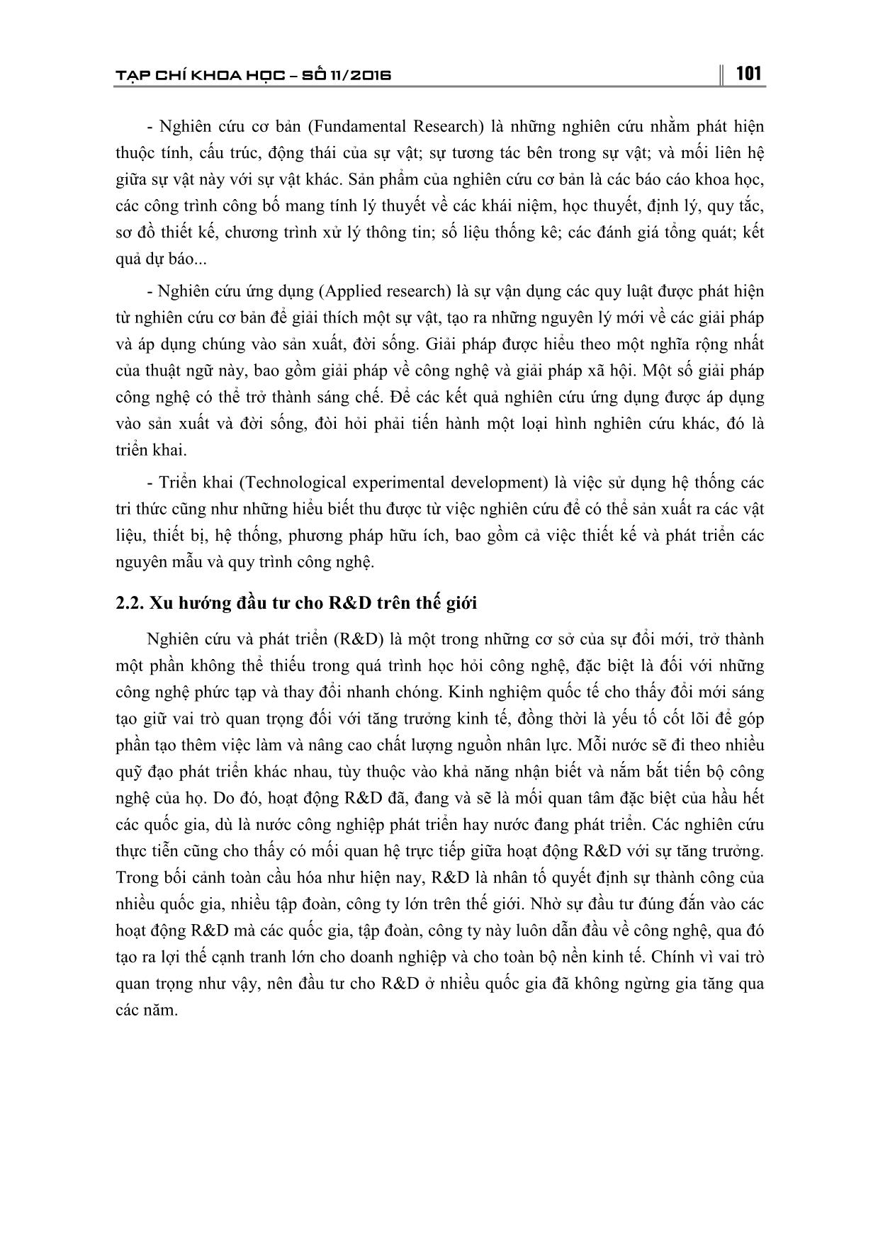 Gia tăng đầu tư cho hoạt động nghiên cứu - phát triển (R&D), xu thế tất yếu trong bối cảnh toàn cầu hóa trang 3