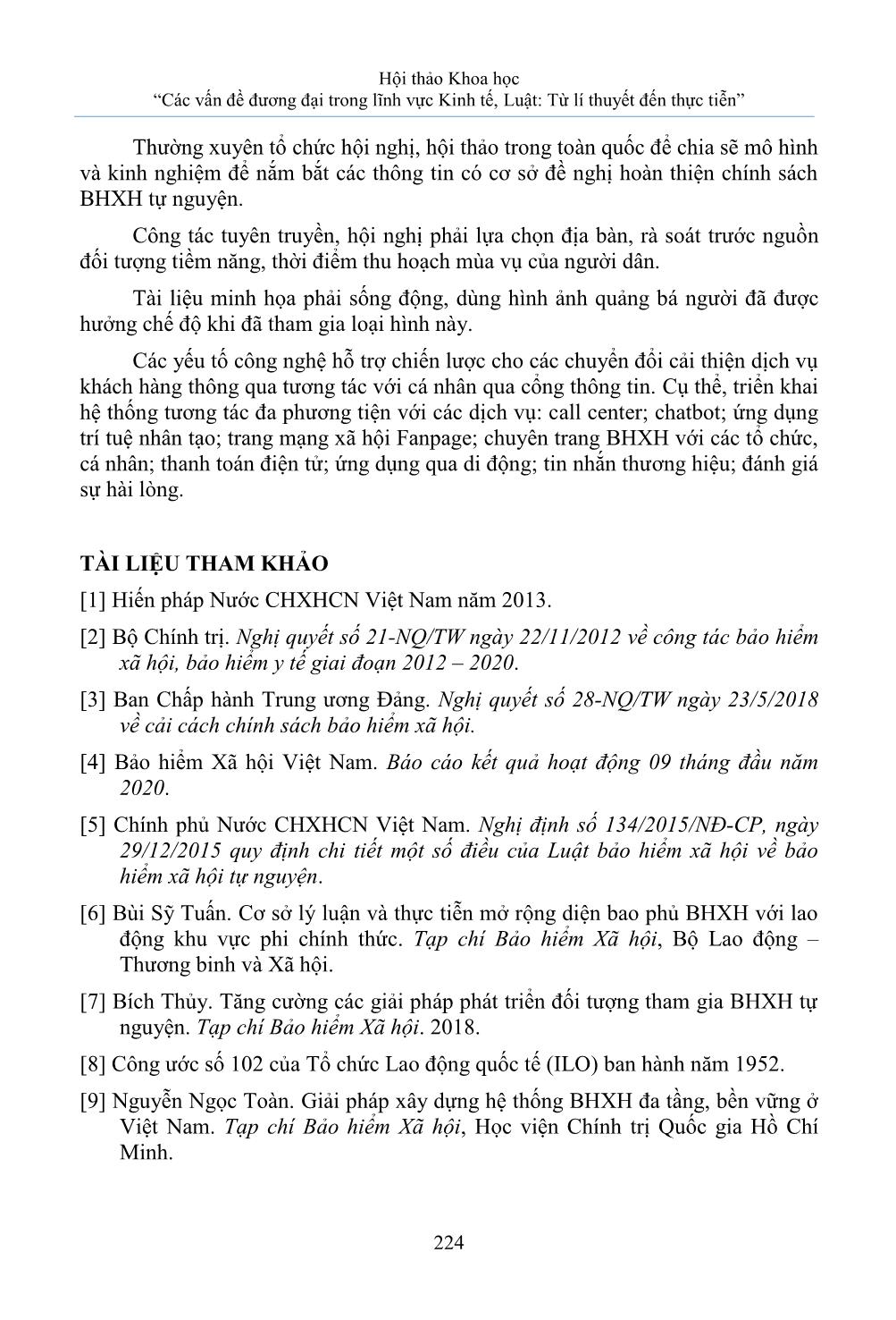 Phát triển người tham gia bảo hiểm xã hội tự nguyện đề xuất giải pháp của khu vực đồng bằng sông Cửu Long trang 7