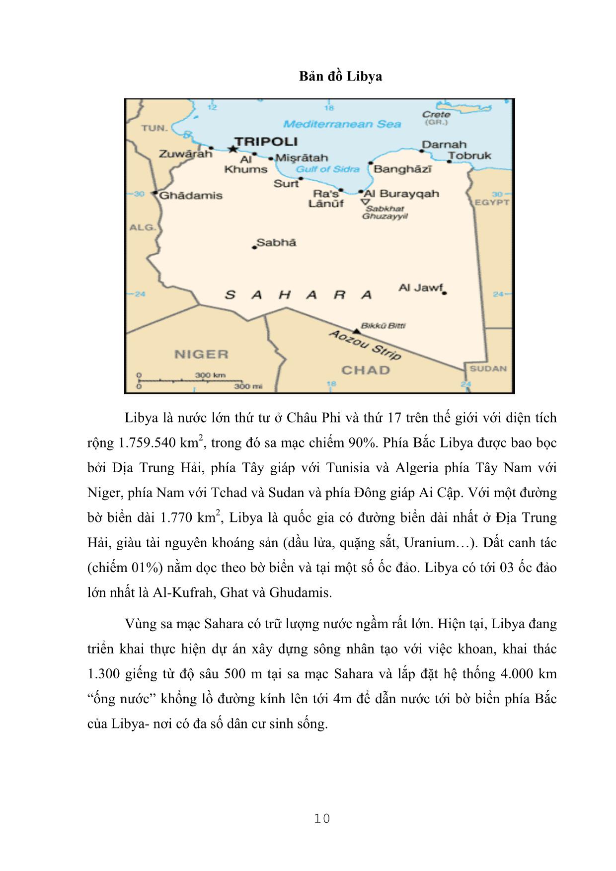 Tài liệu Những kiến thức cần thiết dùng cho người lao động Việt Nam đi làm việc tại Libya trang 10