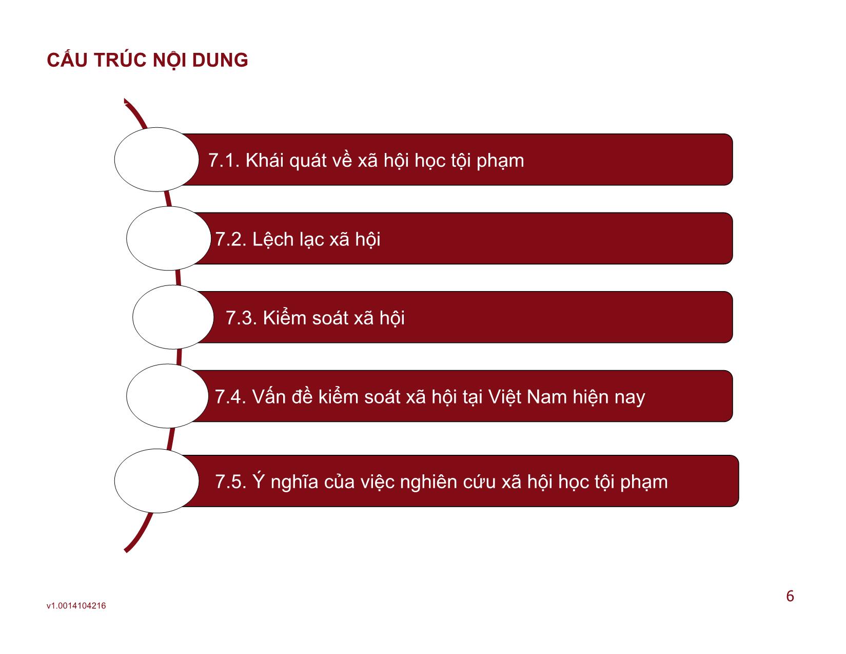 Bài giảng Xã hội học đại cương - Bài 7: Xã hội học tội phạm - Lê Ngọc Thông trang 6