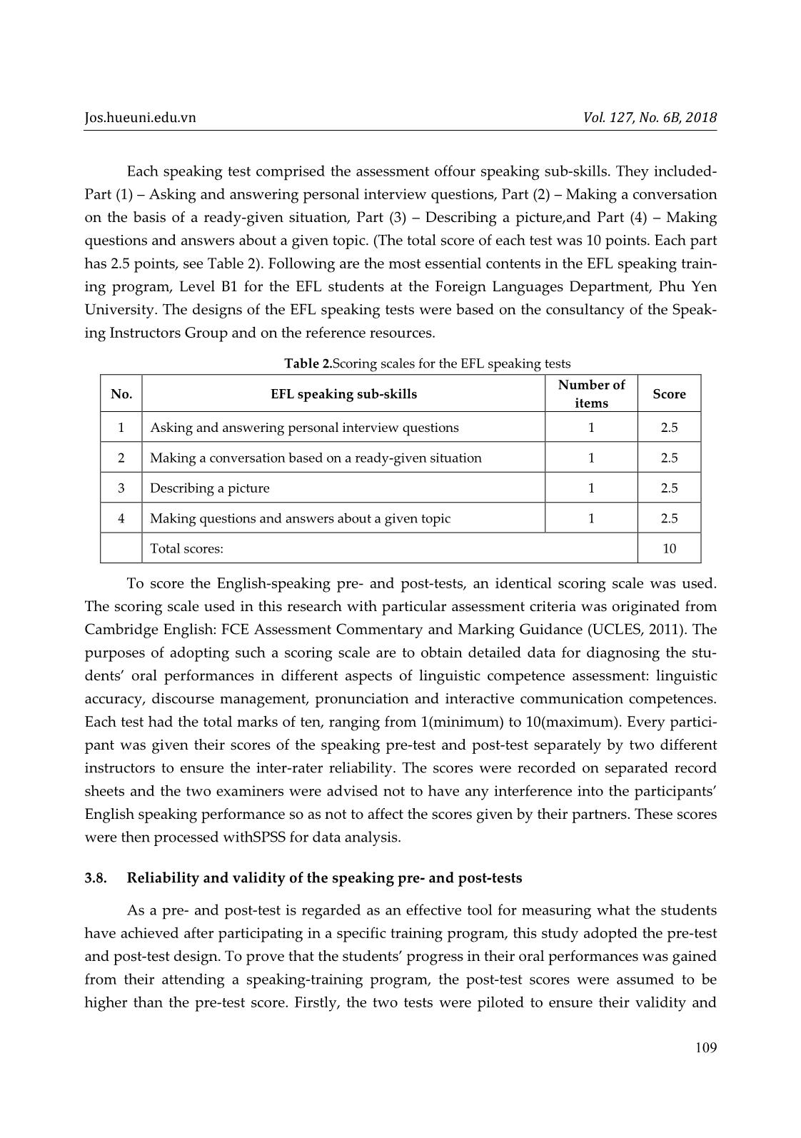 How EFL students’ oral performances are promoted with task-based activities: An integration of multiple intelligences theory trang 9