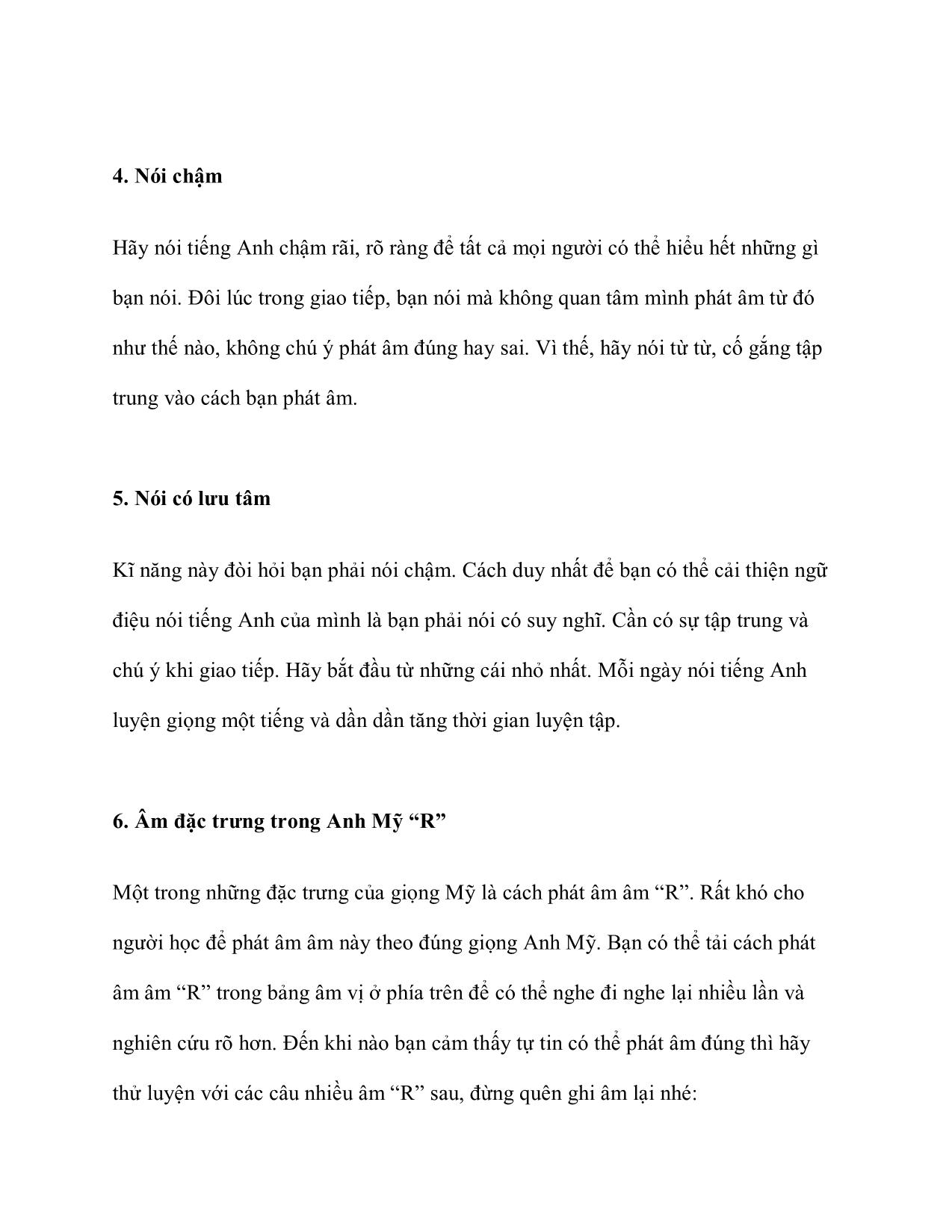 Quy Tắc 4C – Giải pháp luyện nói tiếng Anh hiệu quả trang 9