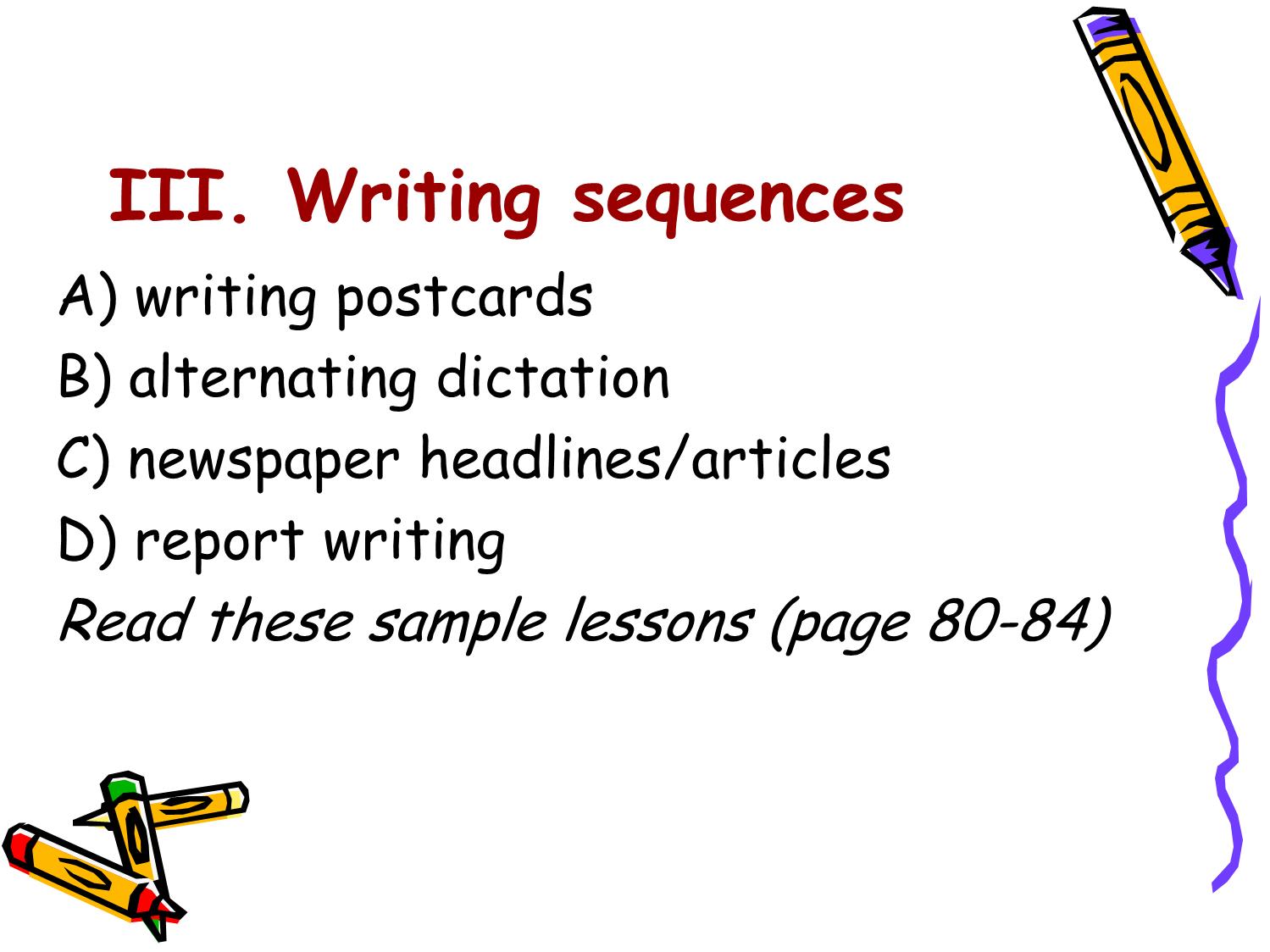 Bài giảng Phương pháp giảng dạy Tiếng Anh - Chapter 8: How to teach writing trang 8