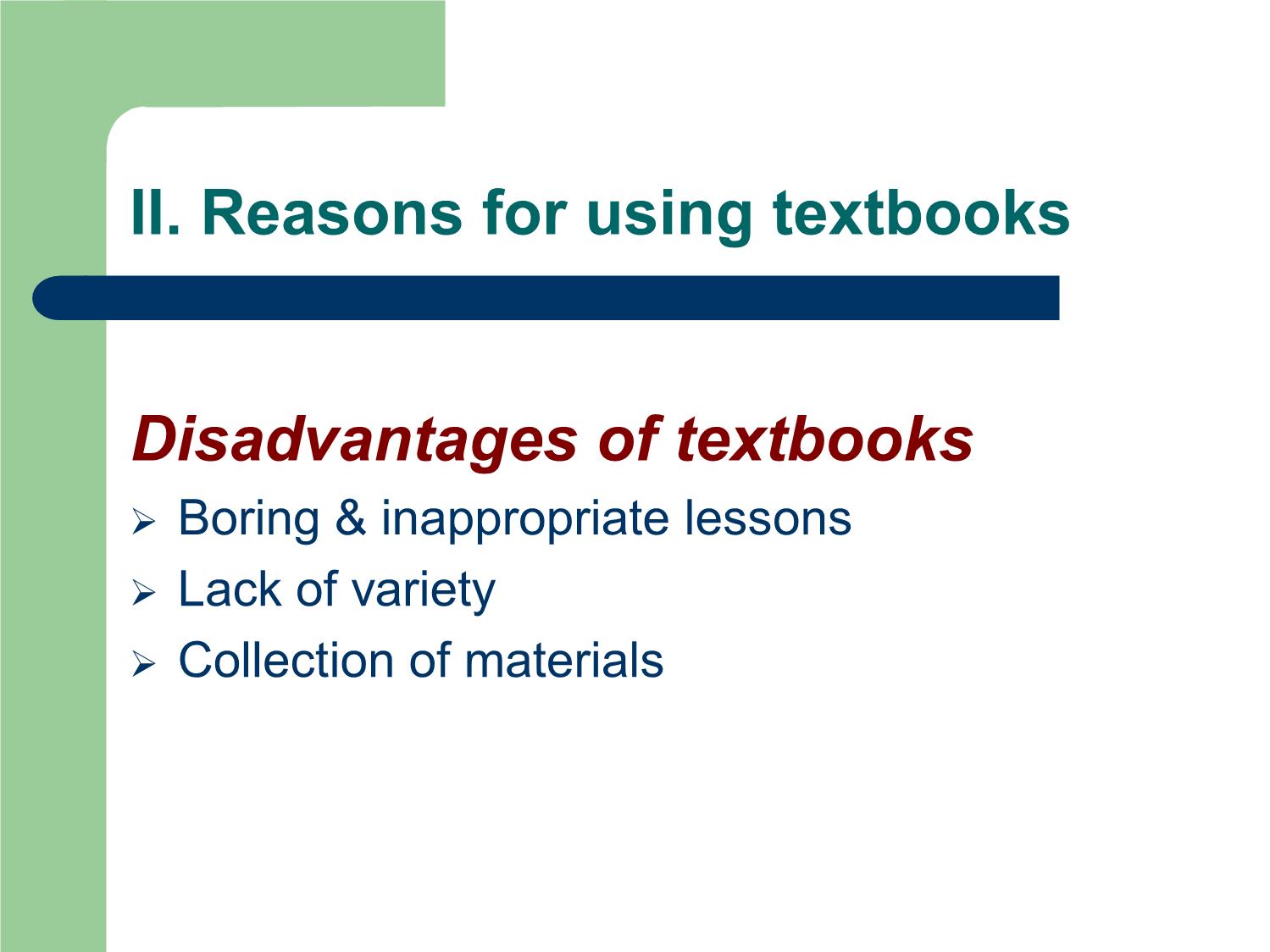 Bài giảng Phương pháp giảng dạy Tiếng Anh - Chapter 11: How to use textbooks trang 3