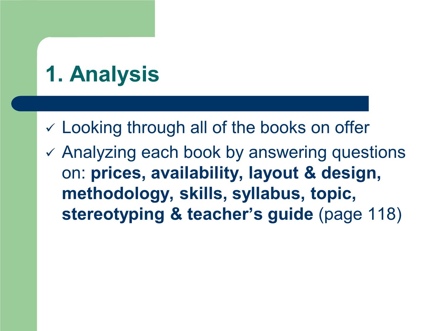 Bài giảng Phương pháp giảng dạy Tiếng Anh - Chapter 11: How to use textbooks trang 6