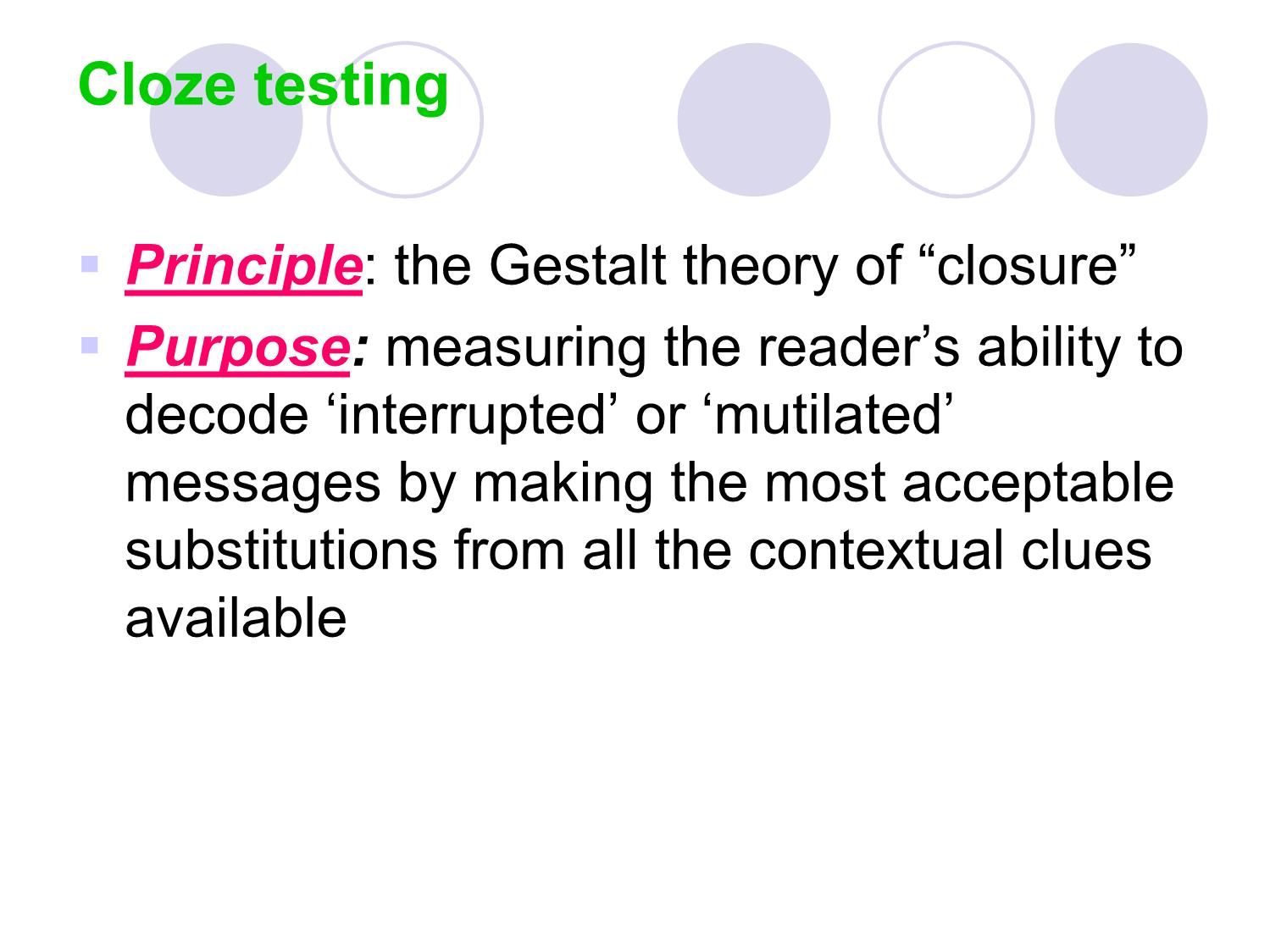 Bài giảng Phương pháp kiểm tra và đánh giá học tập - Chapter 2: Approaches to language testing trang 7