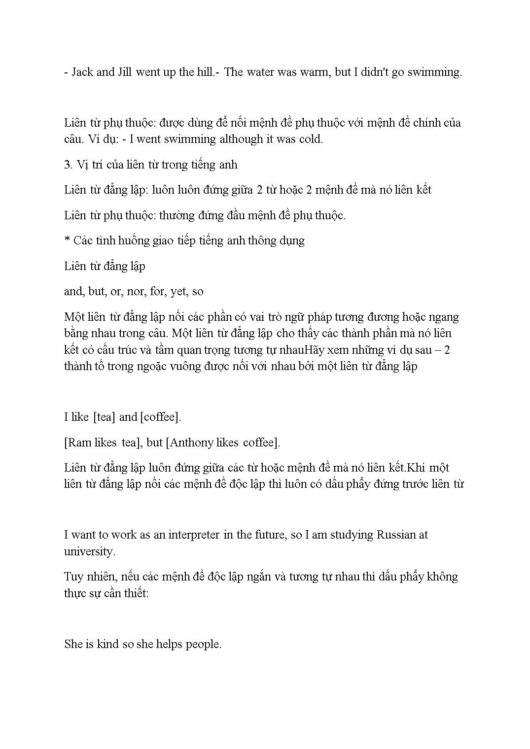 Cách sử dụng các liên từ When, As soon as, While, Just as và Until trang 4