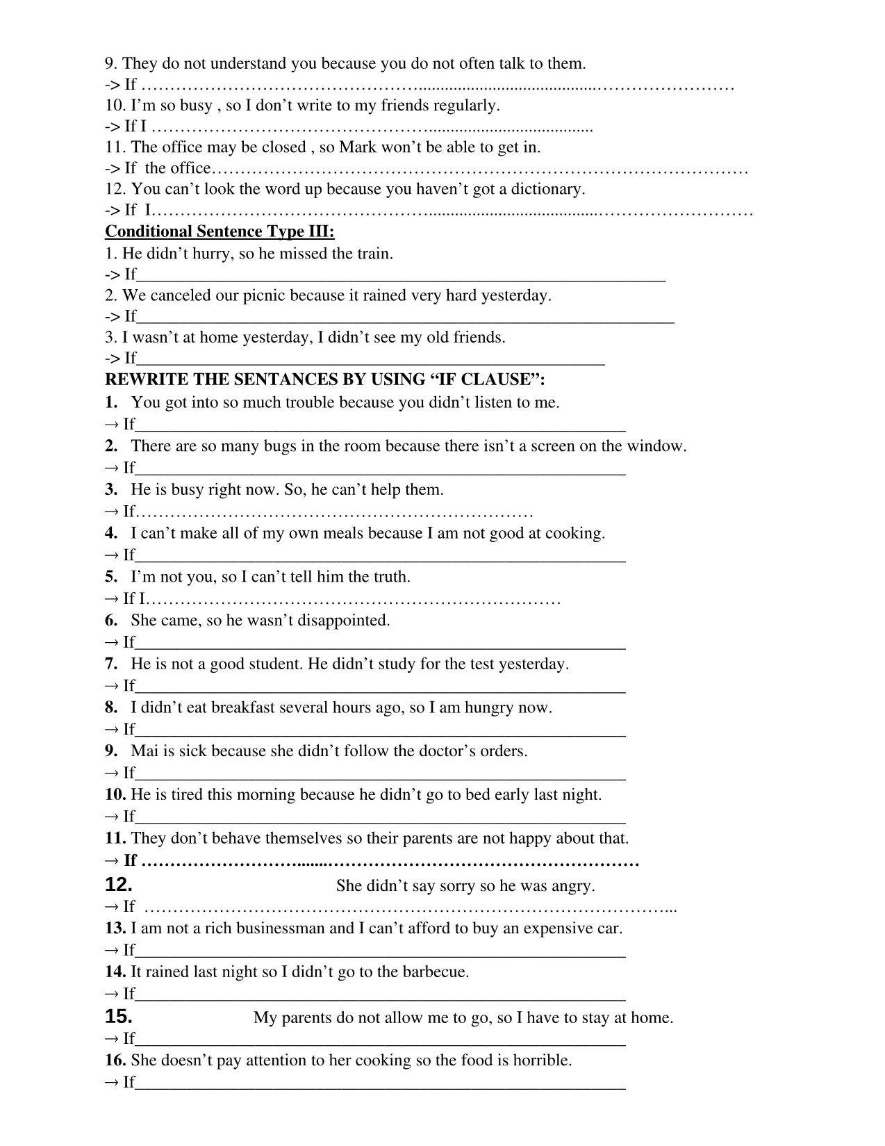 Supply the correct verb form or tenses trang 10