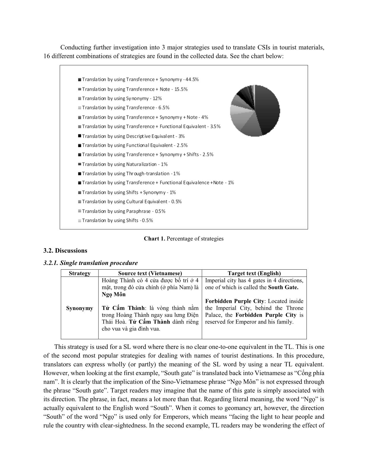 Strategies for translating Vietnamese culturespecific items in tourist materials into English trang 7