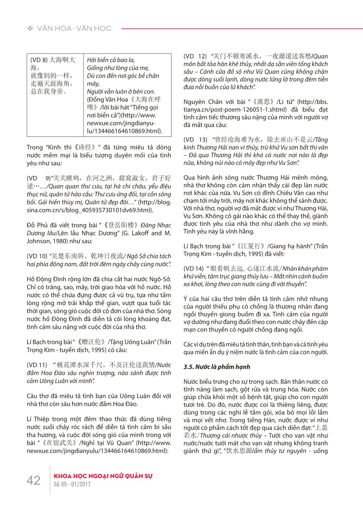 Bàn về ẩn dụ ý niệm 水/nước với con người trong tiếng Hán trang 5
