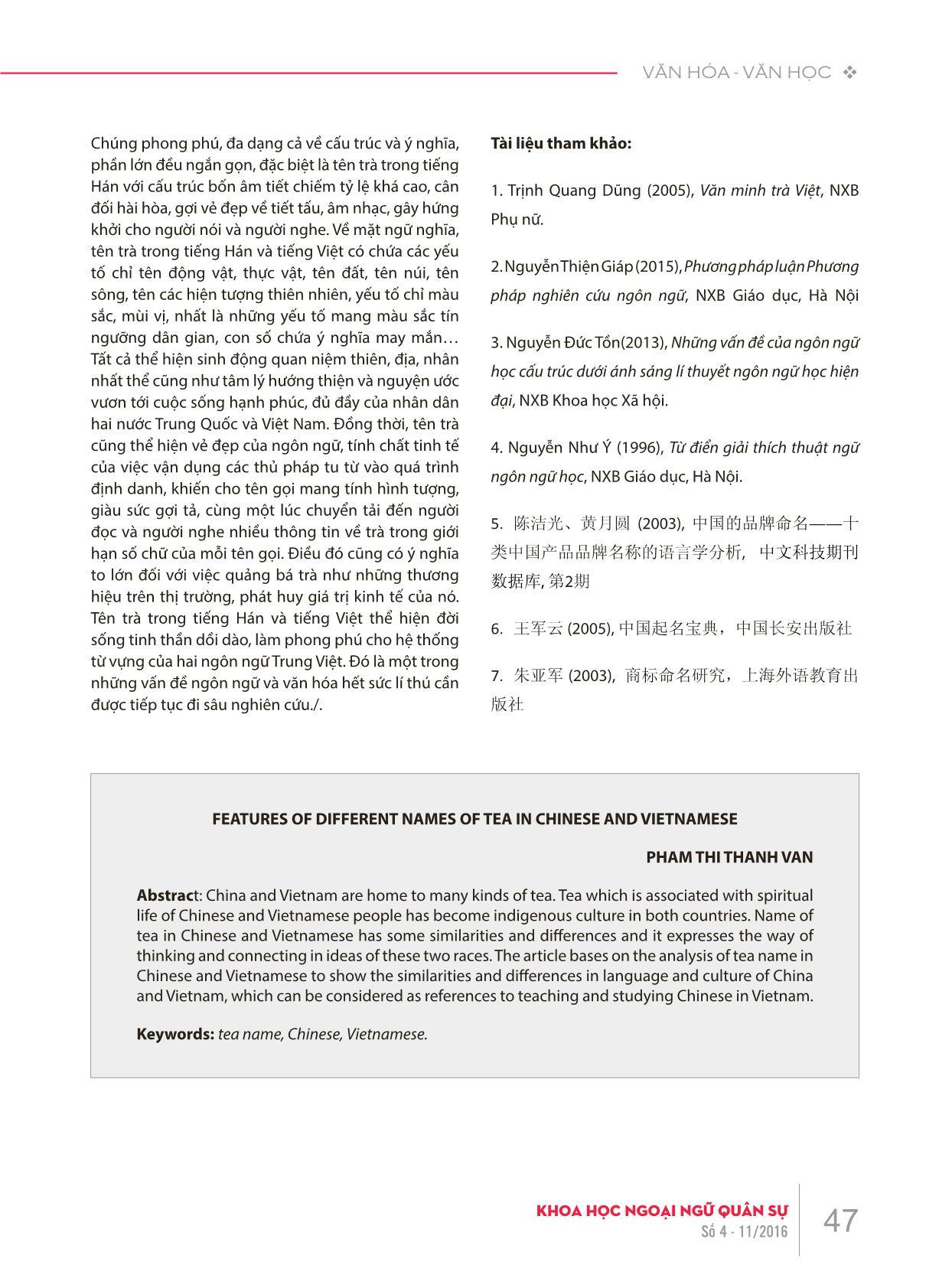 Đặc điểm tên trà trong tiếng Hán và tiếng Việt trang 6