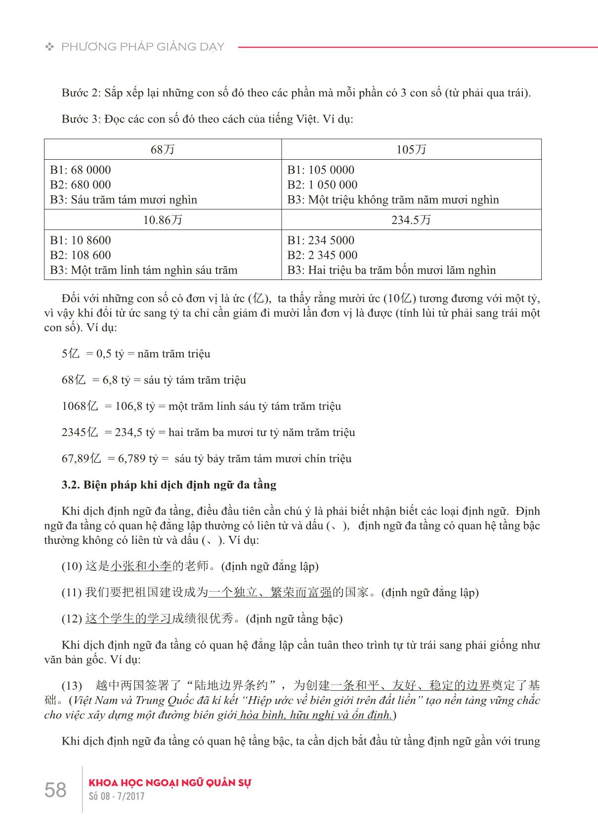 Những lỗi sai thường gặp của sinh viên khi dịch viết Hán-Việt do hạn chế về kiến thức ngôn ngữ và giải pháp trong giảng dạy trang 5