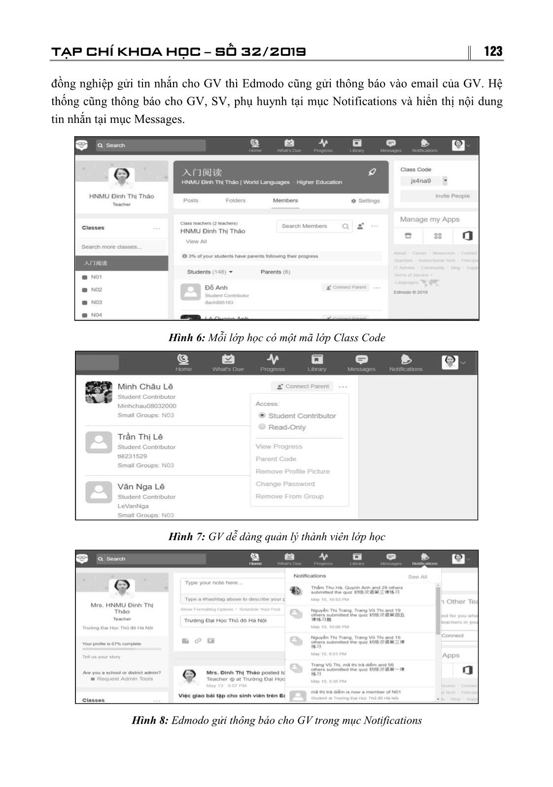 Ứng dụng mạng xã hội học tập Edmodo vào giảng dạy tiếng Trung Quốc giai đoạn cơ sở tại trường Đại học Thủ đô Hà Nội trang 6