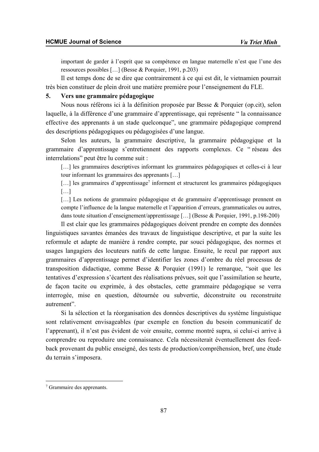 Vers une grammaire contrastive des temps verbaux pour les apprenants Vietnamiens du Français Langue Étrangère (FLE) trang 5