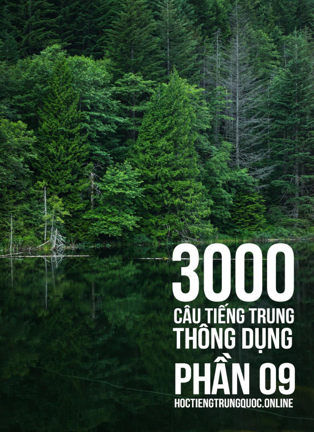 3000 Câu đàm thoại tiếng Hoa - Phần 9 trang 1