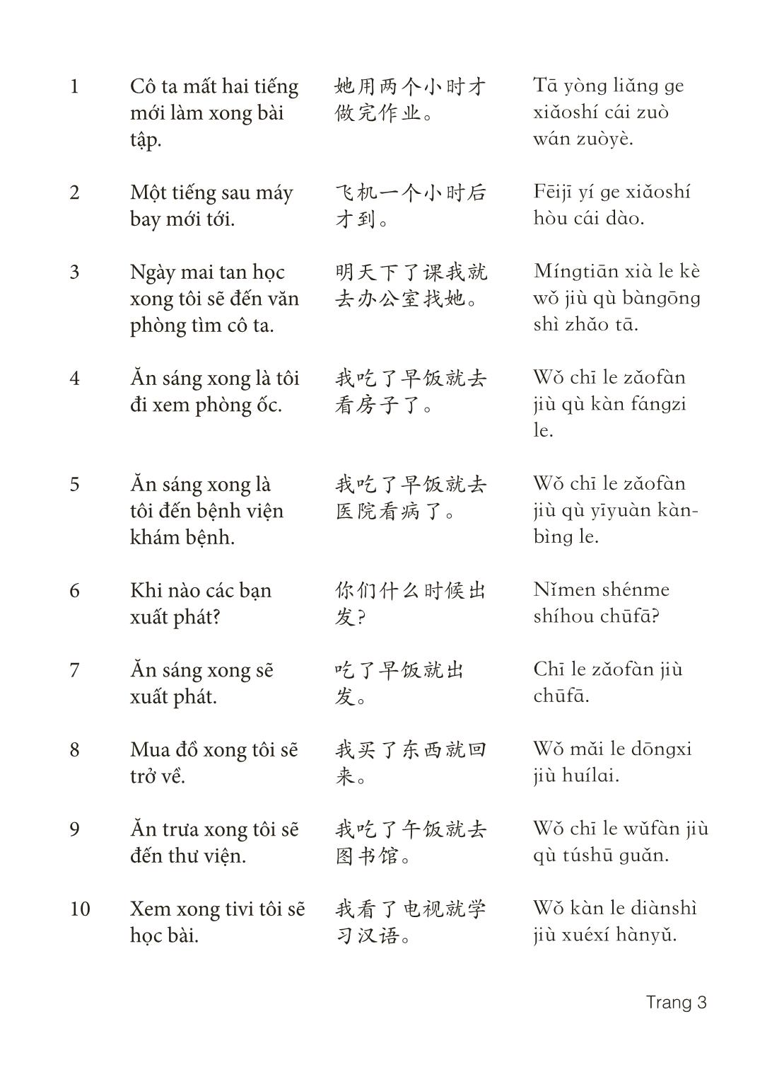 3000 Câu đàm thoại tiếng Hoa - Phần 11 trang 3