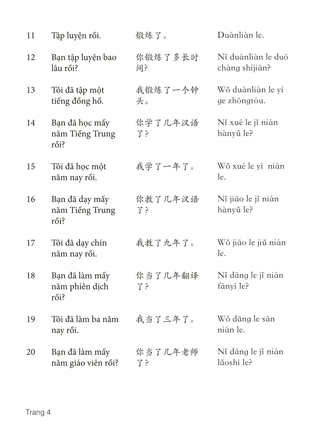 3000 Câu đàm thoại tiếng Hoa - Phần 13 trang 4