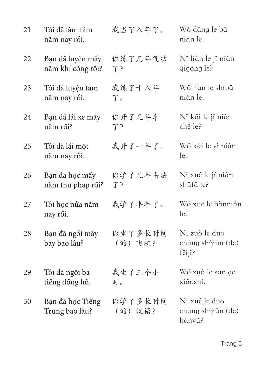 3000 Câu đàm thoại tiếng Hoa - Phần 13 trang 5