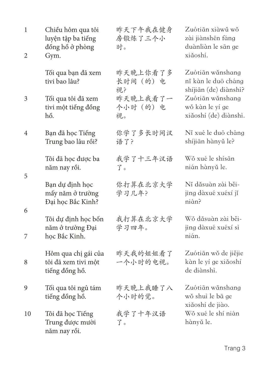 3000 Câu đàm thoại tiếng Hoa - Phần 14 trang 3