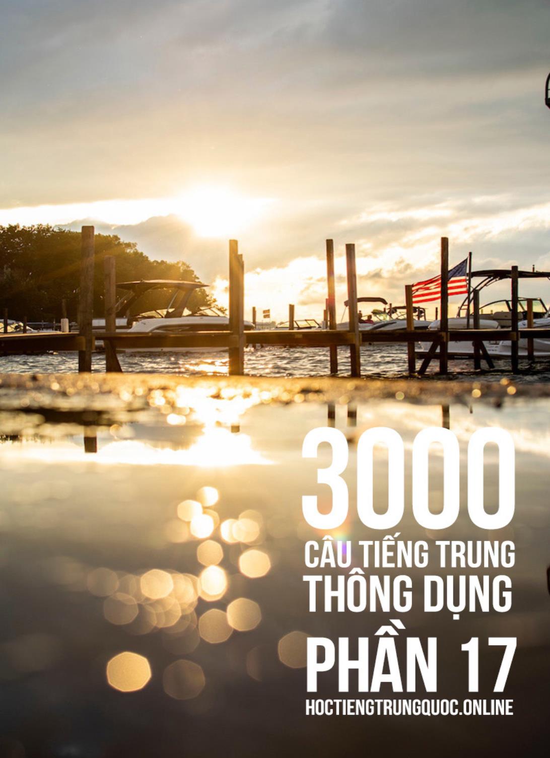 3000 Câu đàm thoại tiếng Hoa - Phần 17 trang 1