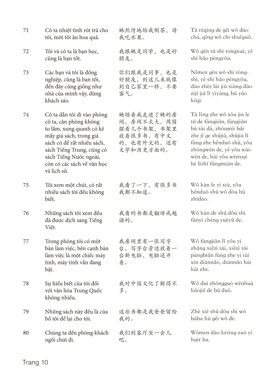 3000 Câu đàm thoại tiếng Hoa - Phần 20 trang 10