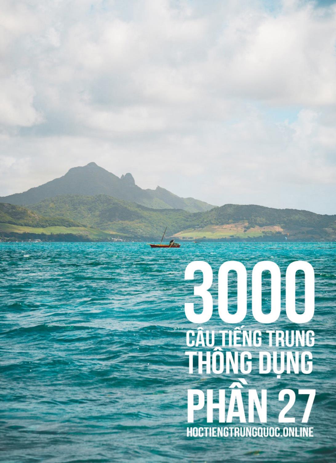 3000 Câu đàm thoại tiếng Hoa - Phần 27 trang 1