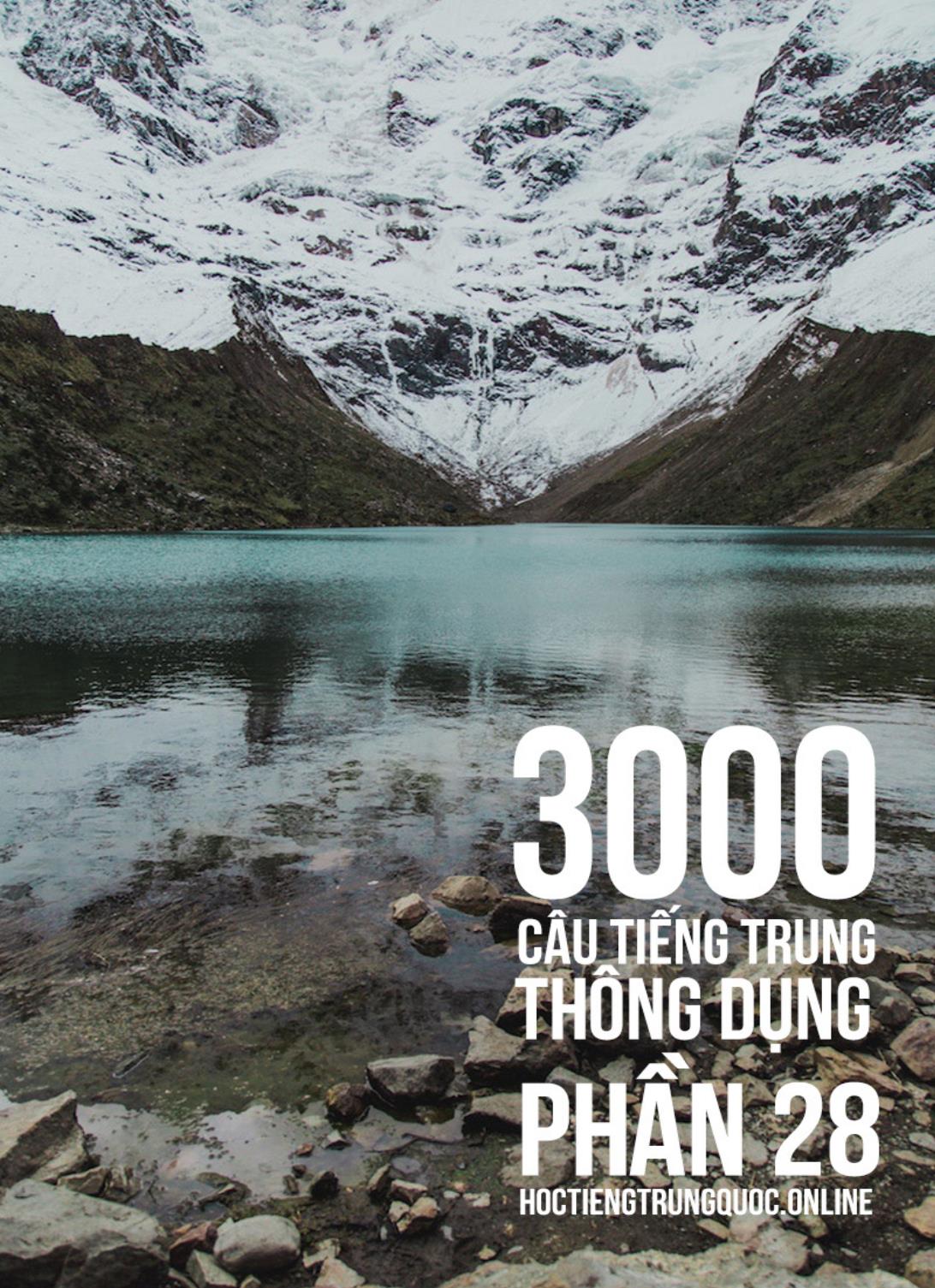 3000 Câu đàm thoại tiếng Hoa - Phần 28 trang 1