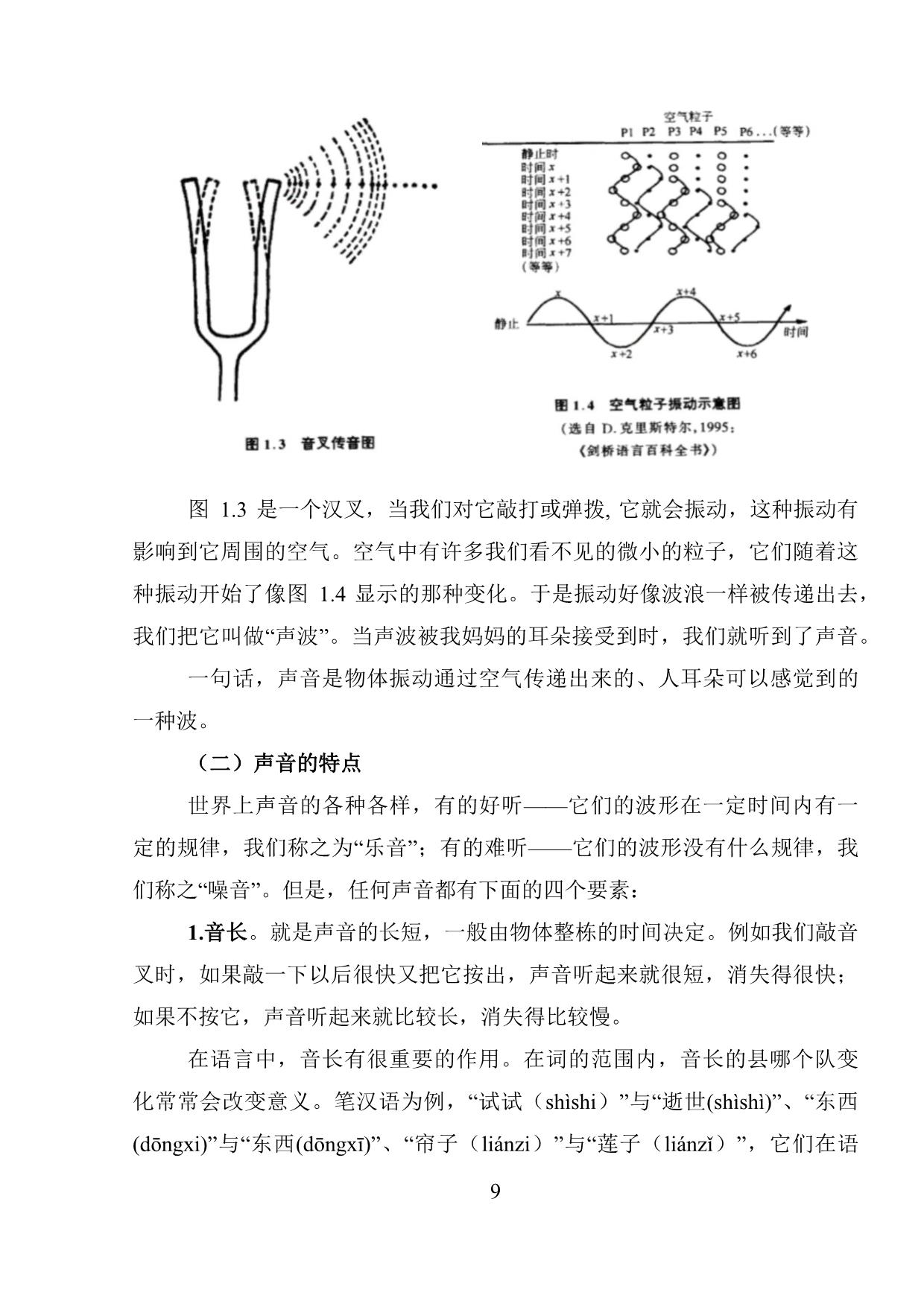 Giáo trình Ngữ âm tiếng Hán trang 9